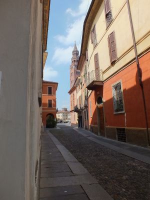 Via Sicardo, dove si trova la bottega